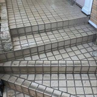 Уборка входной группы в БЦ «Сенатор» на Петроградской стороне — До уборки